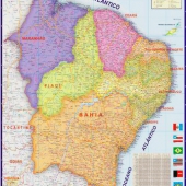 Picture of Mapa Região Nordeste